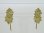 Photo1: K18YG DIA EARRING (1)