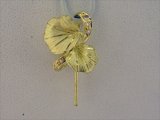 K18YG DIA PENDANT