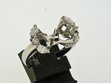 K18WG DIA RING