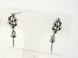 K18WG　DIA  EARRING