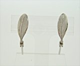 K18WG　DIA  EARRING