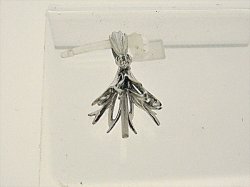 Photo1: K18WG DIA PENDANT