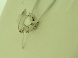 Photo1: K18WG  PENDANT