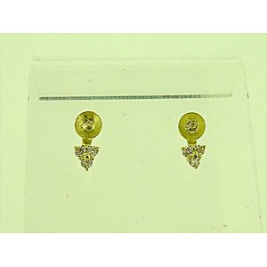 Photo: K18YG DIA EARRING