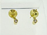 Photo: K18YG DIA EARRING