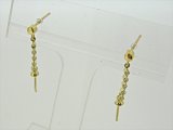 Photo: K18YG DIA EARRING