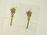 Photo: K18YG DIA EARRING