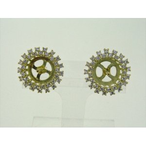 Photo: K18YG DIA EARRING