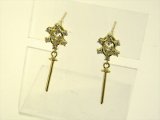 Photo: K18YG DIA EARRING