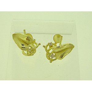 Photo: K18YG DIA EARRING