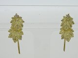 Photo: K18YG DIA EARRING