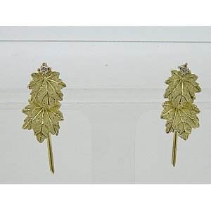 Photo: K18YG DIA EARRING