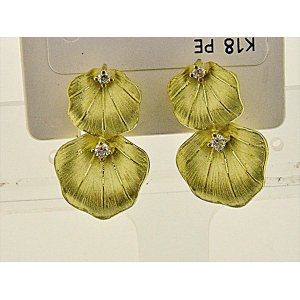 Photo: K18YG DIA EARRING