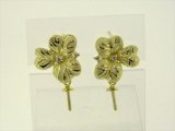 Photo: K18YG　DIA  EARRING