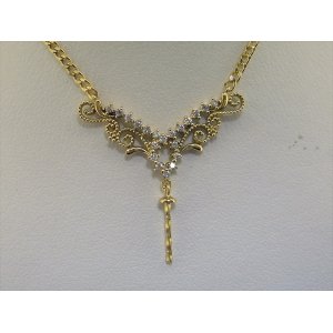 Photo: K18YG DIA PENDANT