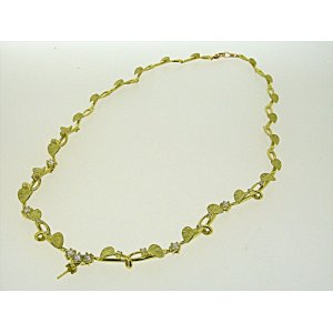 Photo: K18YG DIA NECKLACE