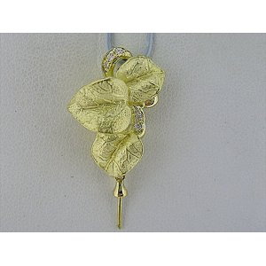 Photo: K18YG DIA PENDANT