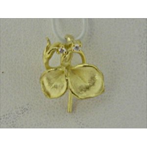 Photo: K18YG DIA PENDANT
