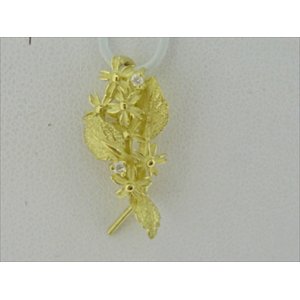 Photo: K18YG DIA PENDANT