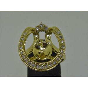 Photo: K18YG DIA RING