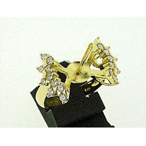 Photo: K18YG DIA RING