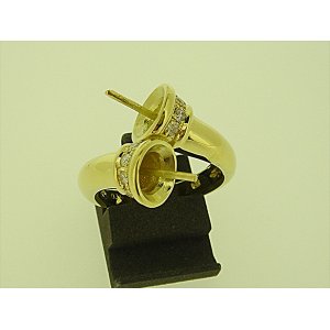 Photo: K18YG DIA RING