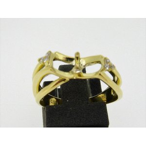 Photo: K18YG DIA RING