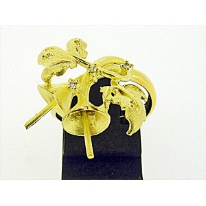 Photo: K18YG DIA RING