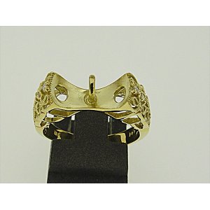 Photo: K18YG DIA RING