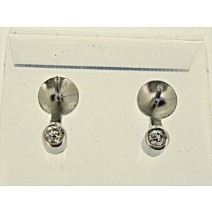 Photo: K18WG　DIA  EARRING