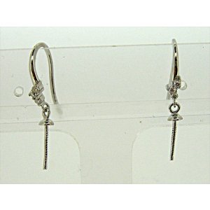 Photo: K18WG　DIA  EARRING