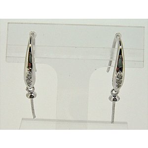 Photo: K18WG　DIA  EARRING