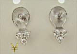 Photo: K18WG　DIA  EARRING