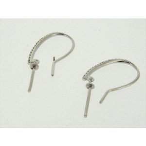 Photo: K18WG　DIA  EARRING