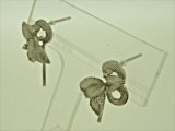 Photo: K18WG DIAMOND EARRING