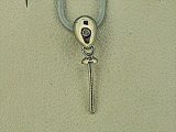 Photo: K18WG DIA PENDANT